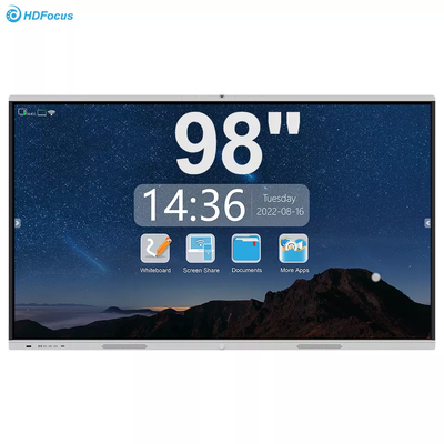 Multi Touch Screen Intelligent Interactive Whiteboard Toughened Glass